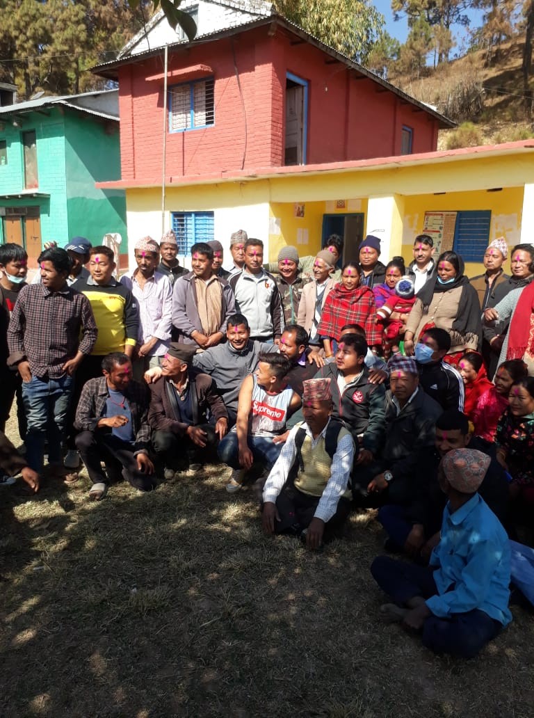 बंगलाचुलीमा २१ जना नेपाल कम्युनिष्ट पार्टी (नेकपा)  प्रचण्ड माधव सुमहमा प्रवेश