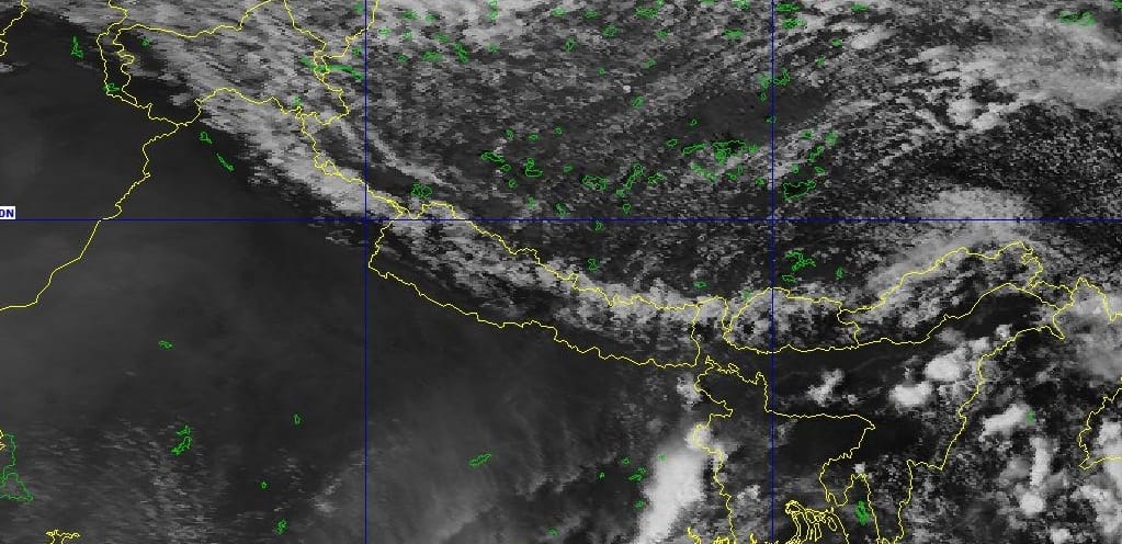 यास चक्रवातको असर  नेपालमा पनि आंशिक प्रभाव, मौसम बदली भई वर्षा हुने